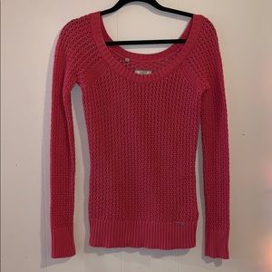Small pink Guess sweater